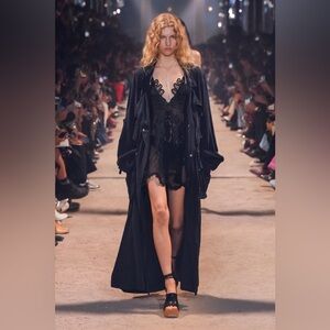 NWT $1790 Isabel Marant Virginia Guipure Lace Embroidered Mini Dress